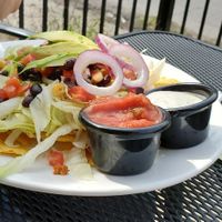 Great taco salad. at 10th Street Diner in Indianapolis