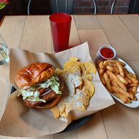 Buffalo Chik'n Sandwich at 10th Street Diner in Indianapolis