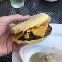 Sausage, egg and cheese  at 10th Street Diner in Indianapolis