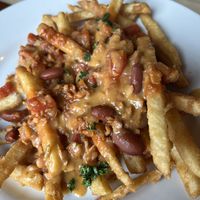 Chili cheese fries   at 10th Street Diner in Indianapolis