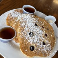 Huge portion of Blueberry Pancakes   at 10th Street Diner in Indianapolis