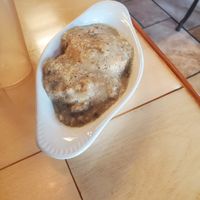 Biscuits and gravy at 10th Street Diner in Indianapolis