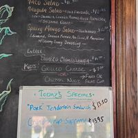 Menu at 10th Street Diner in Indianapolis