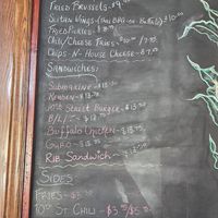 Menu at 10th Street Diner in Indianapolis