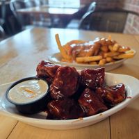 BBQ Wings at 10th Street Diner in Indianapolis