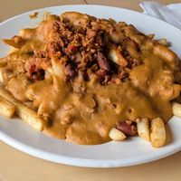Chili cheese fries at 10th Street Diner in Indianapolis