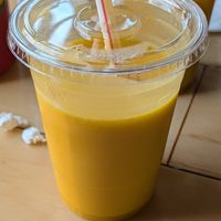 Mango lassi at 10th Street Diner in Indianapolis