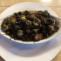 Fried Brussels - mmmmmmmmmmm! at 10th Street Diner in Indianapolis