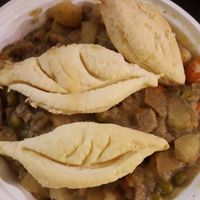 Pot pie at 10th Street Diner in Indianapolis