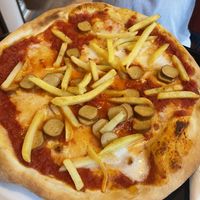   at Pizzeria Carignano in Genoa