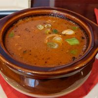 The awesome gundruk soup at Mitho in Winchester