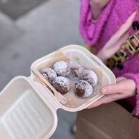 Mocha munchkin mochi 👌🏼 at Alimama Tea in New York City