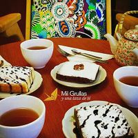 Brownie vegan at Mil Grullas y Una Taza de Te in Cordoba