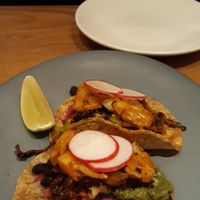 Mushrooms tacos at Little Beet Table in New York City