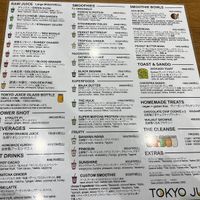   at Tokyo Juice in Tokyo