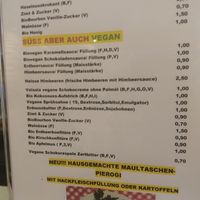 ... with good declararion for allergics at Die Pfannkuchenecke in Ludwigsburg