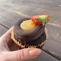 I get vegan wrap and cupcake and that was reeeeally delicious 😍 not so easy to find vegans options in Norway!   at Bønnespiren in Stavanger