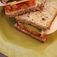 Lovely vegan sandwivhes😋 at Urbano Specialty Coffee in Madrid