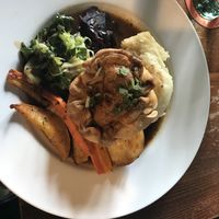 Sunday roast pie option   at The Carriage in Newcastle Upon Tyne