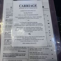 The Sunday Loaf is perfect    at The Carriage in Newcastle Upon Tyne