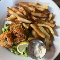 The Lucky fish & chips  at The Carriage in Newcastle Upon Tyne