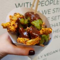 Fritters of the day at Flyover Fritterie & Chai Bar in Redfern