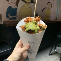 The fritters at Flyover Fritterie & Chai Bar in Redfern