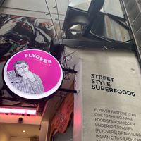 Store front at Flyover Fritterie & Chai Bar in Redfern