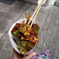 Yummy fritters at Flyover Fritterie & Chai Bar in Redfern
