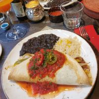 Burrito vegano at Tijuana in Florence