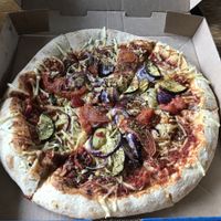 Vegan Roasted Veggi at Domino's Pizza in Amstelveen