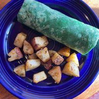 Breakfast burrito at The Grain Cafe in Redondo Beach