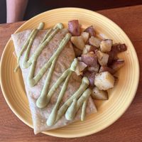 Savory crepe   at The Grain Cafe in Redondo Beach