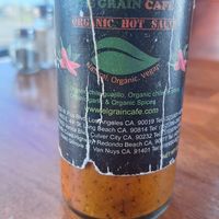 Hot Sauce is so good! at The Grain Cafe in Redondo Beach