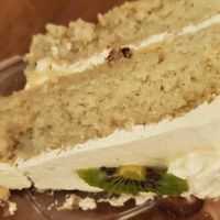 Vegan 3 Leches Cake at The Grain Cafe in Redondo Beach