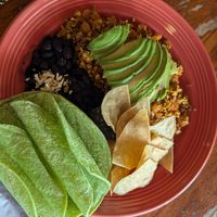 Chorizo scramble at The Grain Cafe in Redondo Beach