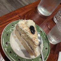 Coconut cake at The Grain Cafe in Redondo Beach