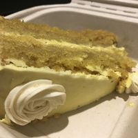 Lemon cake at The Grain Cafe in Redondo Beach