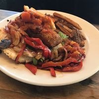 Sausage sandwich at Blacksmith in Berlin