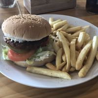 The Barley Burger was outstanding  at Barley in Palmerston North