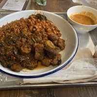 My meal as mentioned in review   at Teranga in New York City