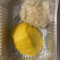 Sticky mango rice   at Thai Basil in Piscataway