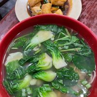 Fried Tofu Vegetable Noodle Soup with Veggie Broth (vegan) (#1 Regular Hand Pulled Noodle) at The Handpulled Noodle in New York City