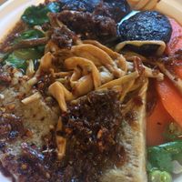 Vegan Sweet Potato 🍠 Noodle bowl🍲  at The Handpulled Noodle in New York City