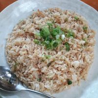 Garlic fried rice at Kayo's Ramen Bar in Portland