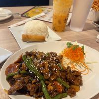 crispy soy beef   at Best Thai Addison in Addison