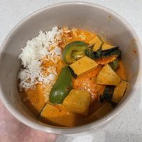 Soy salmon curry - it’s the best!  at Best Thai Addison in Addison