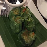 veggie steamed dumplings at Best Thai Addison in Addison