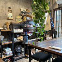 beautifully decorated interior and merchandise of which profits go to supporting the cats at Neu Cat Cafe in Osaka