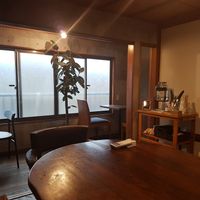 The dinner room at Neu Cat Cafe in Osaka